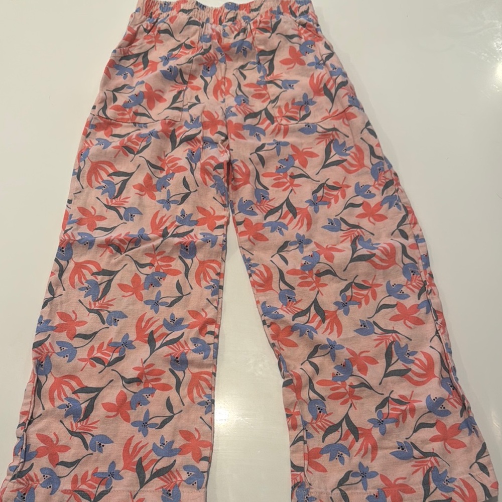Vince Camuto Pink and Blue Casual Palazzo Pants